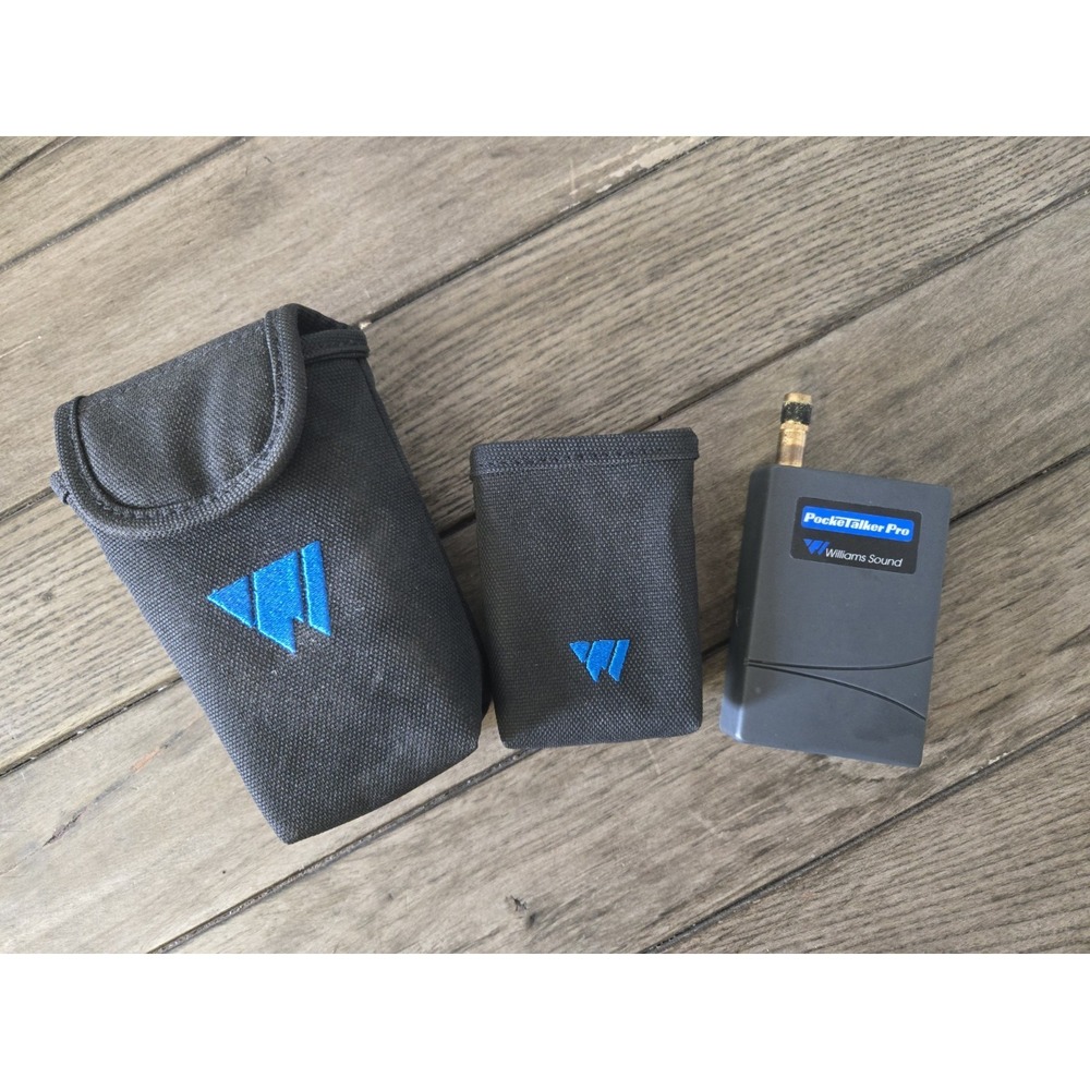 Williams Sound Pocketalker Pro Mic Pocket Talker Personal Amplifier PKT C1